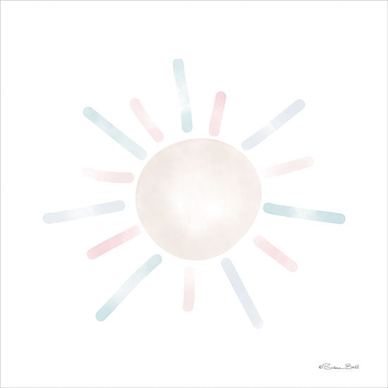 Susan Ball SB1220 - SB1220 - Watercolor Sun - 12x12 Baby, Sun, Watercolor Sun, Pastel, Inspirational from Penny Lane