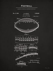 SB1289 - Football Patent - 12x16