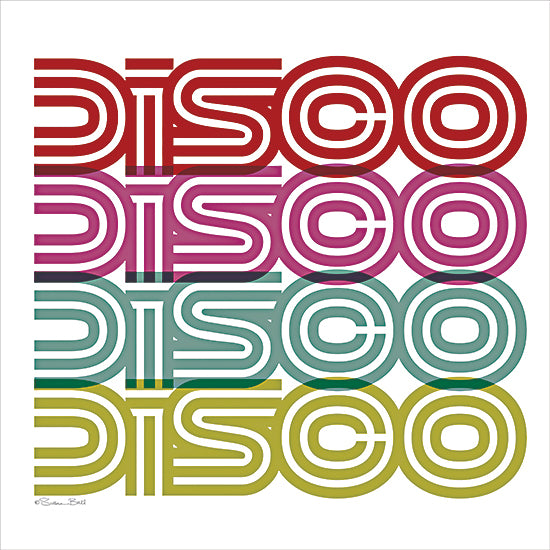 Susan Ball SB1320 - SB1320 - Disco - 12x12 Music, Disco, Typography, Signs, Textual Art, Retro, Dance from Penny Lane