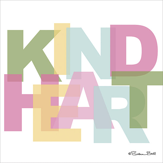 Susan Ball SB410 - Kind Heart  - Typography, Signs, Inspirational, Tween from Penny Lane Publishing