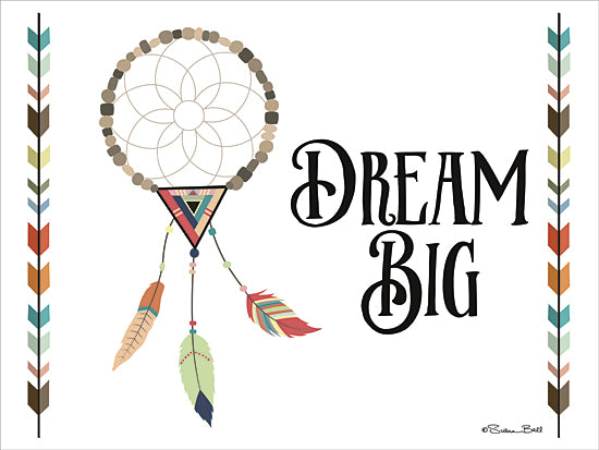 Susan Ball SB421 - Dream Big - Baby, Dream Catcher, Arrow, Signs, Indian from Penny Lane Publishing