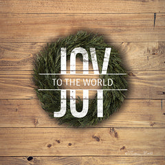 SB726 - Joy to the World with Wreath - 12x12