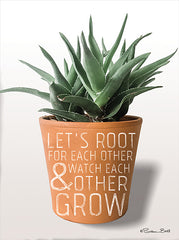 SB752 - Succulent Watch Each Other Grow - 12x16