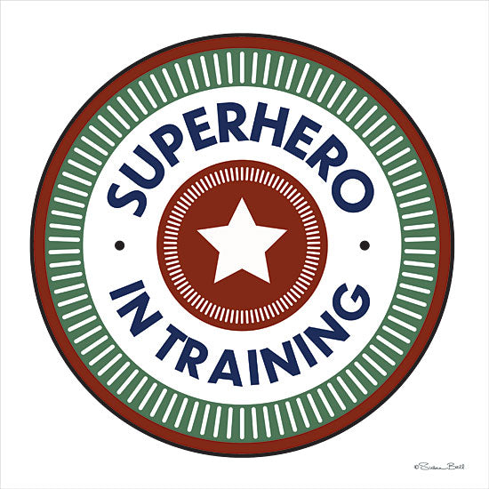 Susan Ball SB770 - SB770 - Superhero in Training - 12x12 Signs, Typography, Humor, Superhero, Training, Star from Penny Lane