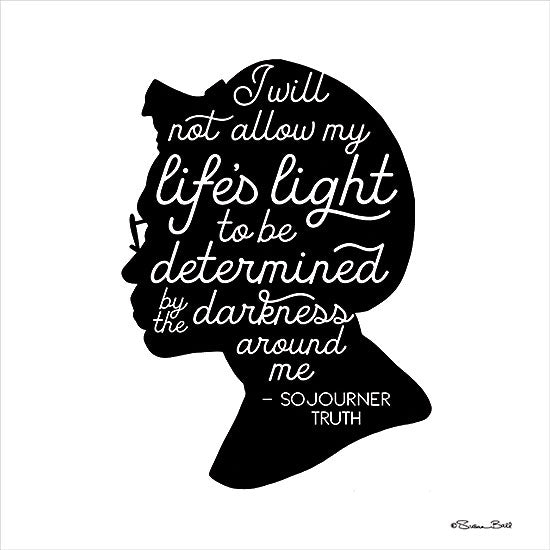 Susan Ball SB961 - SB961 - My Life's Light - 12x12 My Life's Light, Sojourner Truth, Quotes, Silhouette, Motivational, Signs from Penny Lane