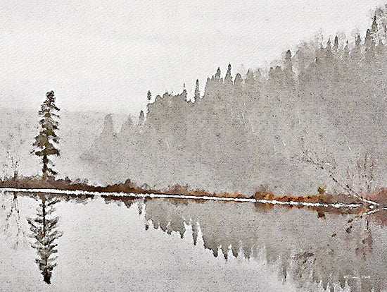 Susan Ball SB966 - SB966 - Water Reflection - 16x12 Abstract, Landscape, Trees, Lake, Reflection from Penny Lane