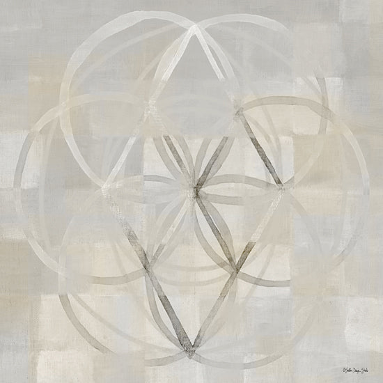 Stellar Design Studio SDS1039 - SDS1039 - Illusion 1 - 12x12 Abstract, Geometric Shapes, Circles, Contemporary, Neutral Palette from Penny Lane