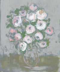 SDS1086 - Painterly Pink Posies - 12x16