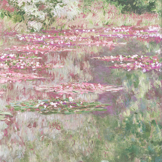 Stellar Design Studio SDS1090 - SDS1090 - Water Garden 2 - 12x12 Abstract, Flowers, Pink Flowers, Water Garden, Landscape  from Penny Lane