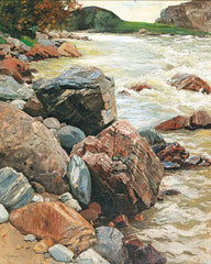 SDS1148 - River Rocks - 12x16