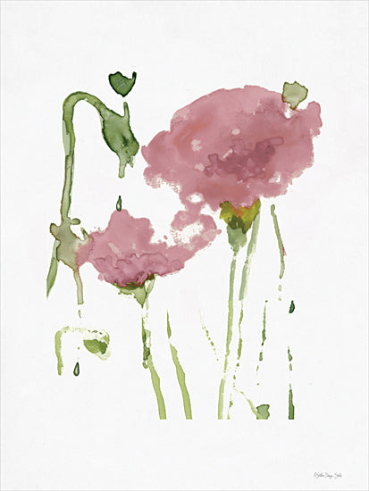 Stellar Design Studio SDS1307 - SDS1307 - Flower 2 - 12x16 Flower, Pink Flower, Abstract, Contemporary from Penny Lane