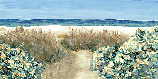 Stellar Design Studio SDS1339 - SDS1339 - A Calm Day - 18x9 Coastal, Beach, Coast, Sand, Ocean, Beach Grass, Path, Landscape from Penny Lane