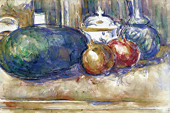 Stellar Design Studio SDS1376 - SDS1376 - Kitchen Counter - 18x12 Still Life, Kitchen, Abstract, Fruit, Vegetables, Kitchen Counter, Canisters from Penny Lane