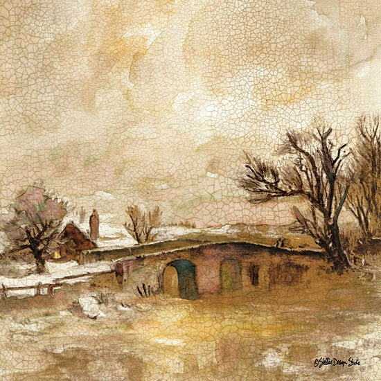 Stellar Design Studio SDS188 - SDS188 - Traditional Landscape 4 - 12x12 Bridge, Landscape, Traditional, Abstract from Penny Lane