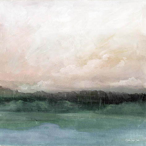Stellar Design Studio SDS194 - SDS194 - Calm Horizon 2   - 12x12 Abstract, Landscape, Rustic, Earth Tones from Penny Lane
