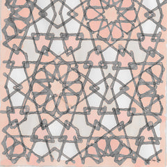 SDS267 - Pink and Gray Pattern 6 - 12x12