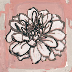 SDS269 - Pink and Gray Floral 2 - 12x12