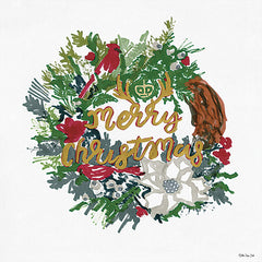 SDS341 - Merry Christmas Wreath - 12x12