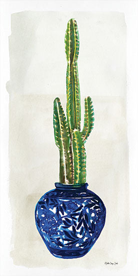Stellar Design Studio SDS376 - SDS376 - Cacti in Blue Pot 1   - 9x18 Blue Pot, Cactus from Penny Lane