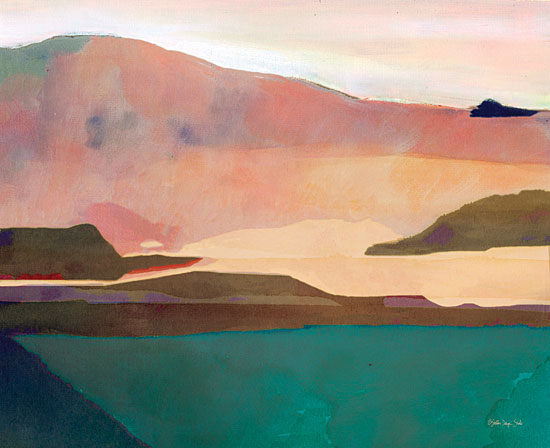 Stellar Design Studio SDS381 - SDS381 - Sunset Sands II - 16x12 Abstract, Landscape, Brown, Green from Penny Lane