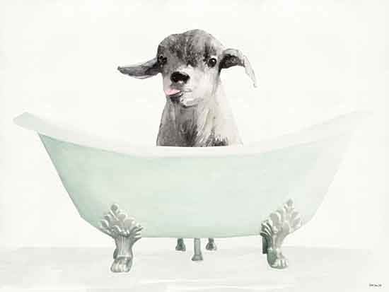 Stellar Design Studio SDS456 - SDS456 - Vintage Tub with Goat - 16x12 Goat, Bathtub, Vintage from Penny Lane