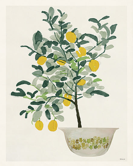 Stellar Design Studio SDS525 - SDS525 - Lemon Tree II - 12x16 Lemon Tree, Lemons, Pot, Fruit, Abstract from Penny Lane