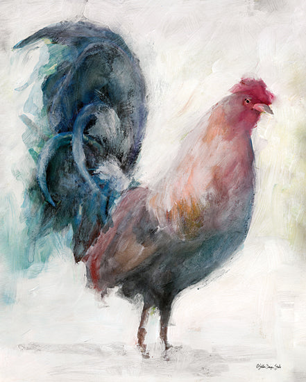 Stellar Design Studio SDS546 - SDS546 - Transitional Rooster I - 12x16 Rooster, Farm Animal, Abstract from Penny Lane