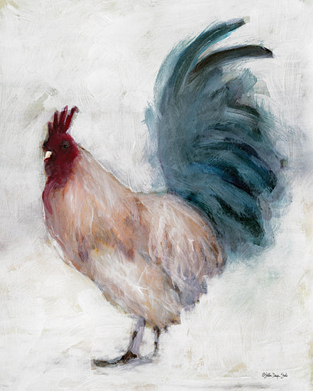 Stellar Design Studio SDS547 - SDS547 - Transitional Rooster II - 12x16 Rooster, Farm Animal, Abstract from Penny Lane