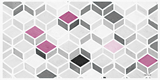 Stellar Design Studio SDS607 - SDS607 - Fuchsia and Gray Pattern - 18x9 Squares, Fuchsia and Gray, Patterns from Penny Lane