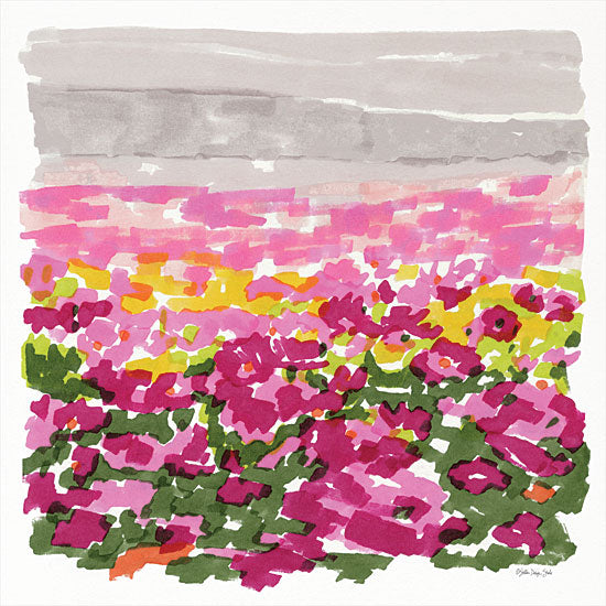 Stellar Design Studio SDS611 - SDS611 - Field of Flowers - 12x12 Abstract, Flowers, Field of Flowers, Wildflowers from Penny Lane