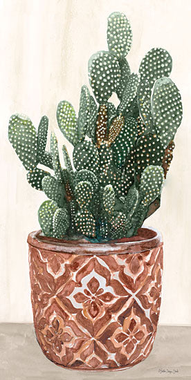 Stellar Design Studio SDS617 - SDS617 - Cactus in Pot 2 - 9x18 Cactus, Southwestern, Clay Pot from Penny Lane