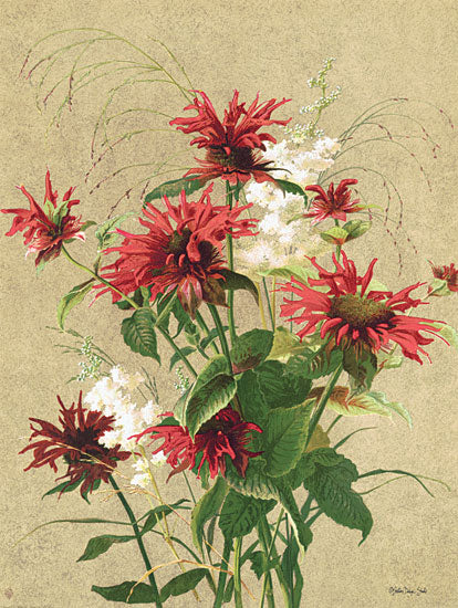 Stellar Design Studio SDS636 - SDS636 - Meadow Flowers 3 - 12x16 Flowers, Red Flowers, White Flowers from Penny Lane