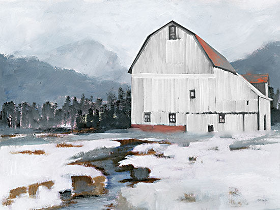 Stellar Design Studio SDS663 - SDS663 - The Old Barn   - 16x12 Barn, Farm, Abstract, Winter, Landscape from Penny Lane