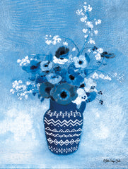 SDS727 - Moody Blue Floral - 12x18