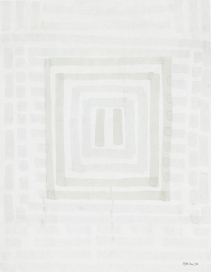 Stellar Design Studio SDS745 - SDS745 - Transparent Lines 2 - 12x18 Abstract, Transparent Lines, White, Gray, Patterns from Penny Lane