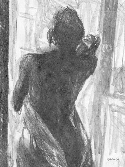 Stellar Design Studio SDS751 - SDS751 - Sunrise 2 - 12x18 Abstract, Woman, Female Body, Black & White, Sketch from Penny Lane