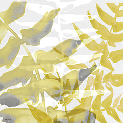 SDS849 - Yellow-Gray Leaves 1 - 12x12