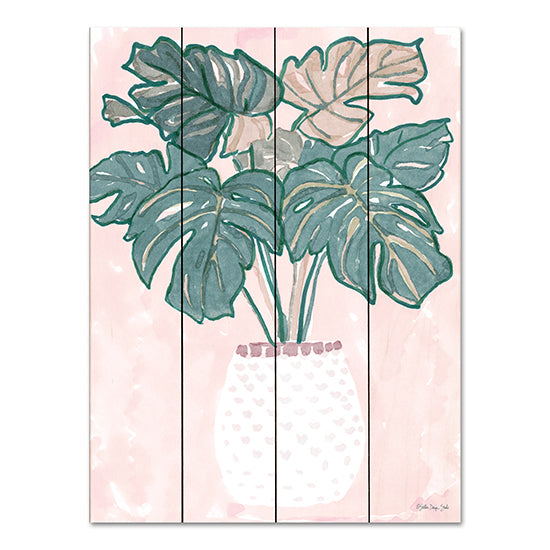 Stellar Design Studio SDS924PAL - SDS924PAL - Pink Palms 2 - 12x16 Palm Leaves, Tropical, Coastal from Penny Lane