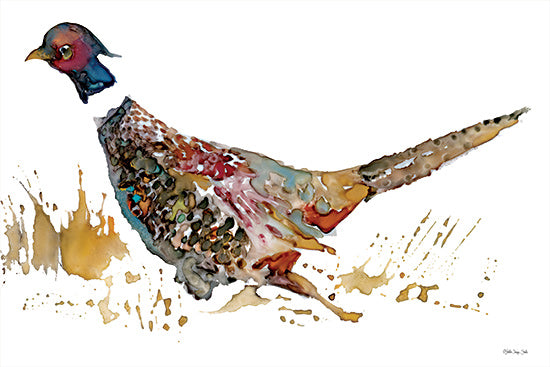 Stellar Design Studio SDS982 - SDS982 - Pheasant 2 - 18x12 Pheasant, Birds, Watercolor, Abstract from Penny Lane