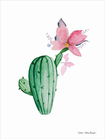 Seven Trees ST176 - Watercolor Cactus I - Flowers, Cactus from Penny Lane Publishing