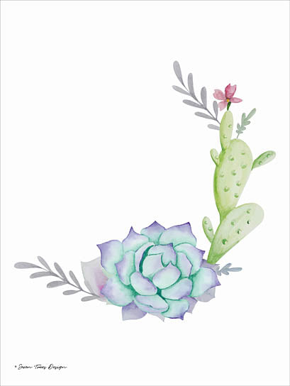 Seven Trees ST177 - Watercolor Succulent - Succulents, Cactus from Penny Lane Publishing