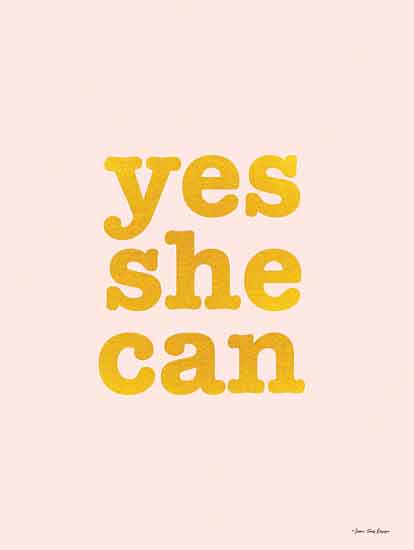 Seven Trees Design ST727 - ST727 - Yes She Can - 12x16 Signs, Typography, Yes She Can from Penny Lane