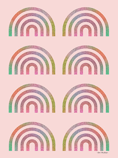 Seven Trees Design ST743 - ST743 - Happy Glitter Rainbows    - 12x16 Rainbows, Glitter, Kid's Art, Fantasy from Penny Lane