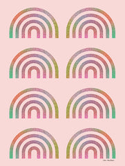 ST743 - Happy Glitter Rainbows    - 12x16
