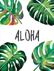 ST744 - Aloha and Leaves - 12x16
