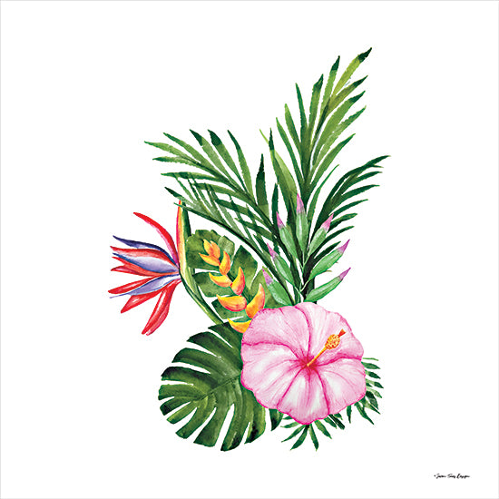 Seven Trees Design ST761 - ST761 - Tropical Bouquet - 12x12 Flowers, Palm Leaves, Leaves, Tropical, Coastal from Penny Lane