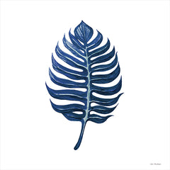ST796 - Watercolor Blue Leaf I - 12x12