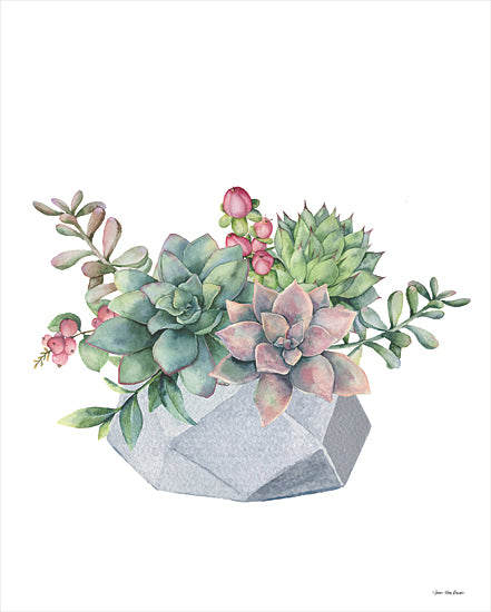 Seven Trees Design ST798 - ST798 - Watercolor Succulents - 12x16 Succulents, Cactus, Southwestern, Geometric Vase, Botanical from Penny Lane