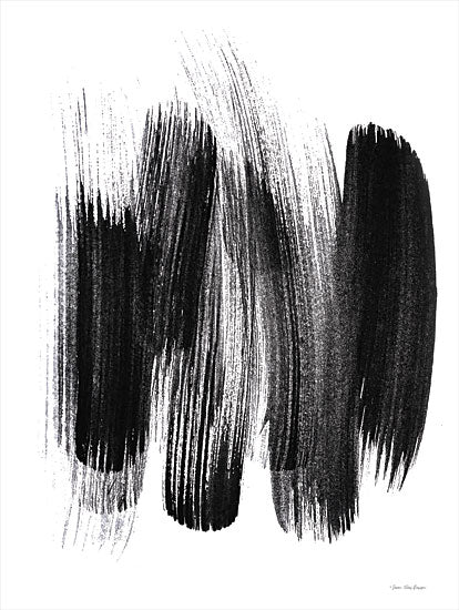 Seven Trees Design ST856 - ST856 - Black Strokes - 12x16 Black Strokes, Paintbrush Stokes, Black & White from Penny Lane