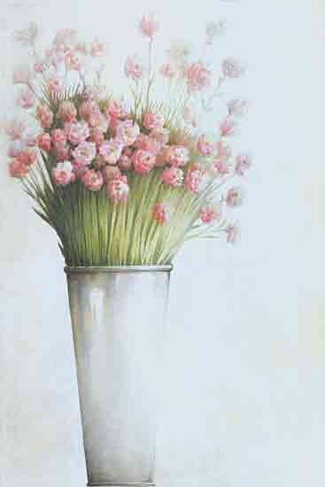 White Ladder WL245 - WL245 - Pink Floral Haze - 12x18 Flowers, Bouquet, Pink Blowers, Vase, Galvin zed Pail, Spring, Spring Flowers from Penny Lane